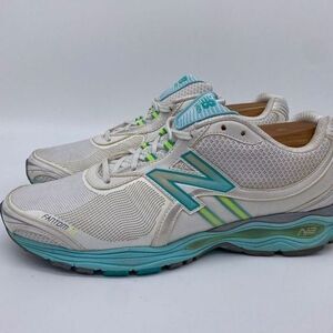 New Balance Fantom N2 Shoes Womens 10B Aqua Blue Accent Running Sneaker WW1765WT